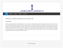 Tablet Screenshot of lakshmiautomatic.com